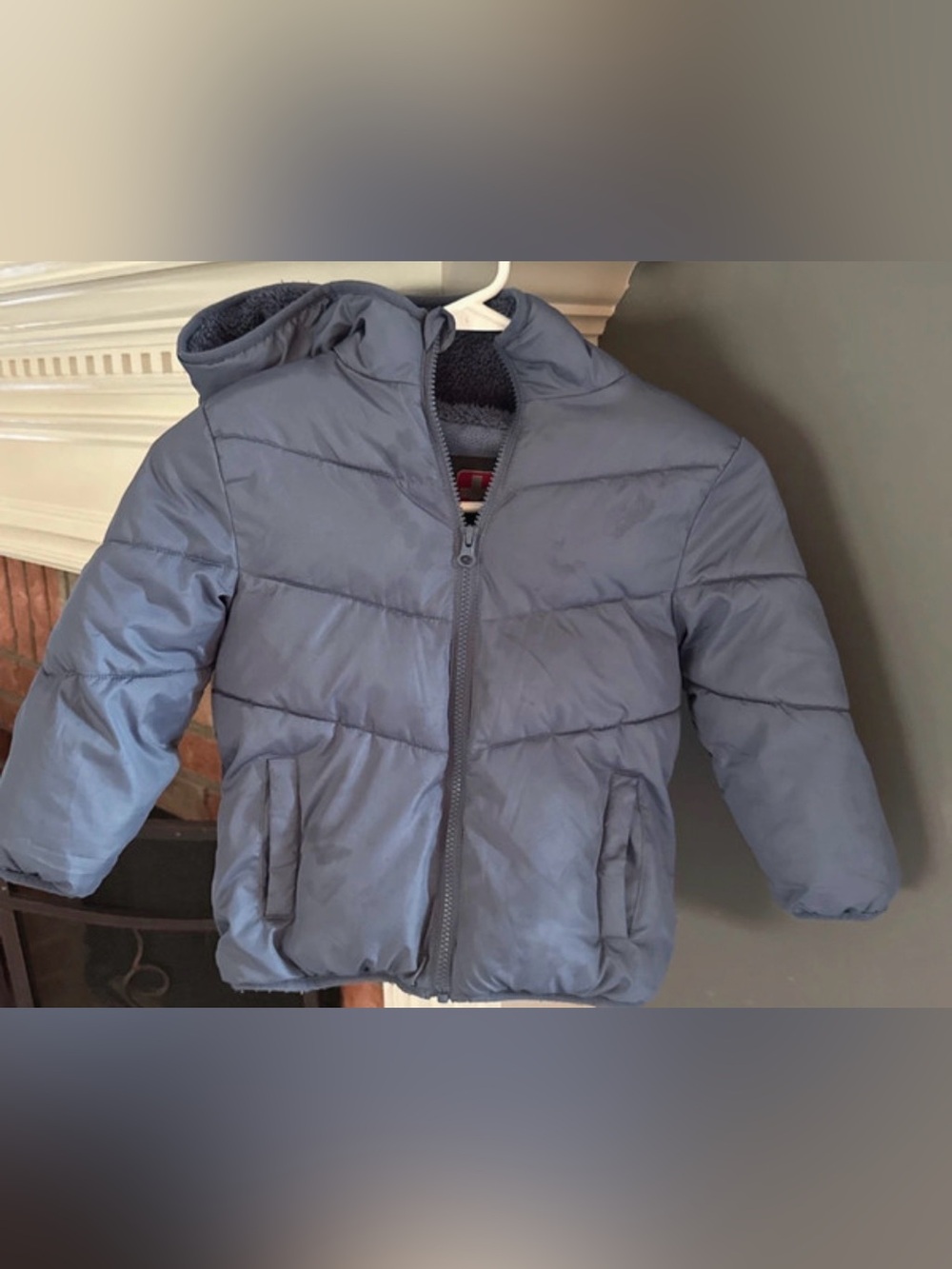 SwissTech Hooded Puffer Winter Coat Toddler 4T boy